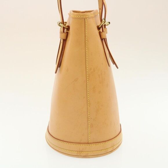 Louis Vuitton Marais Bucket Bag Nomade Leather Beige Leather Bag (Pre-Owned) - Picture 4 of 16